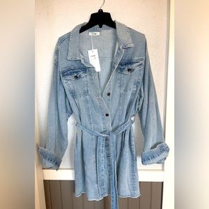 Eliacher Long Denim Jacket/Dress